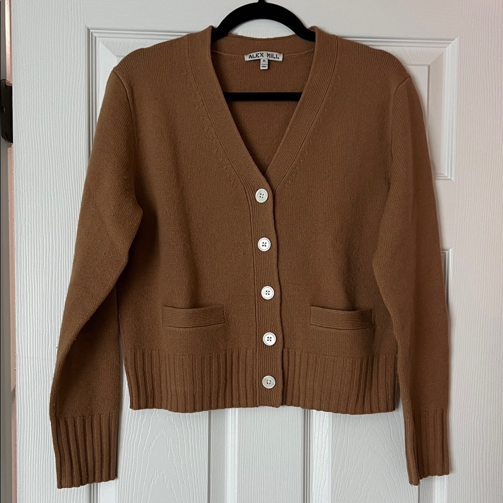 Alex Mill 100% EF Merino Wool Cardigan